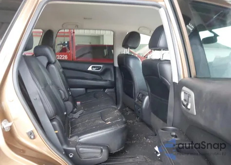 2017 Nissan Pathfinder Sl from USA, damaged, VIN 5N1DR2MNXHC602466